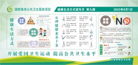 公共卫生展板