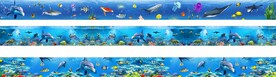 海底世界长图素材画图片壁画鲨鱼