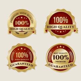 金色标签标识图片