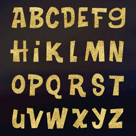 英文字母矢量