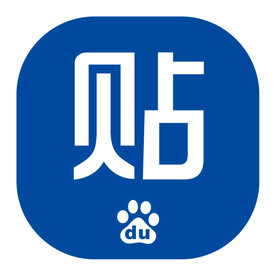 百度贴吧矢量图标
