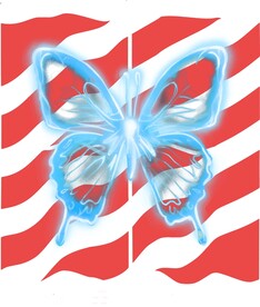 蓝色蝴蝶