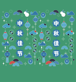 中秋节剪纸图片