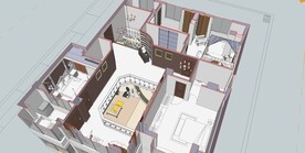 一层室内设计模型
