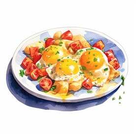餐饮美食插画