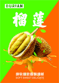 榴莲海报