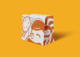 纸袋购物袋样机