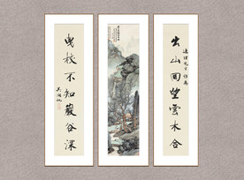 鹤听琴图