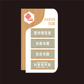 社区门牌