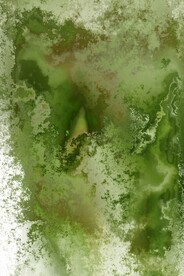 绿色水墨