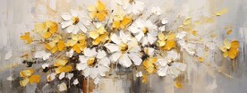 花卉浮雕装饰画