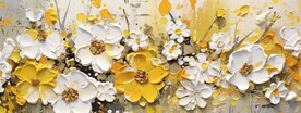 花卉浮雕装饰画