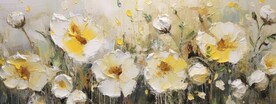花卉浮雕装饰画