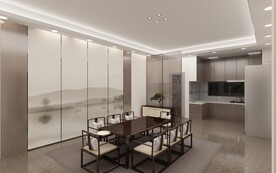 中式室内餐厅