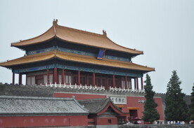 北京故宫北门