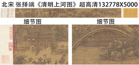 7亿像素 张择端 清明上河图