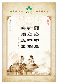 艾灸展板