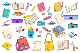 学生工具矢量