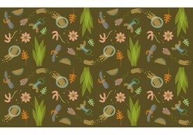 海底无缝背景图片