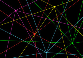 彩色的线条图片