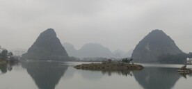 远山近水孤岛