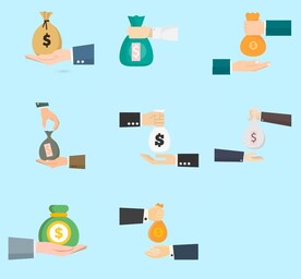 扁平化金币财富