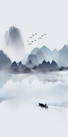 水墨山水