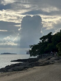 下雨前的乌云