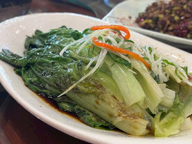 清炒油麦菜