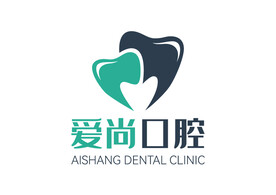 爱尚口腔 LOGO 标志