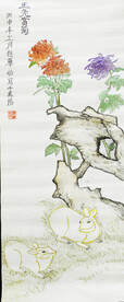  花花国画