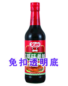 美味鲜原晒草菇老抽500ml