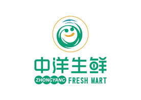 中洋生鲜 LOGO 标志