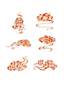 传统祥云花纹