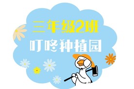 班级种植园牌