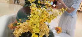 假花 假草 