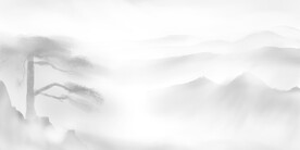 中国风简约山水背景