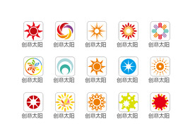 卡通太阳