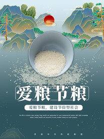  珍惜粮食公益宣传   