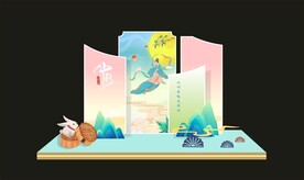 中秋节美陈