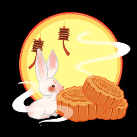 中秋插画           