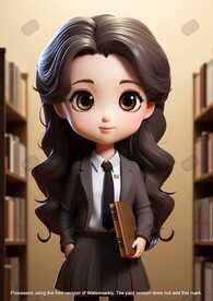 卡通女孩
