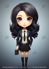 卡通女孩