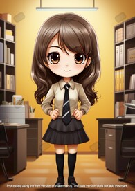 卡通女孩