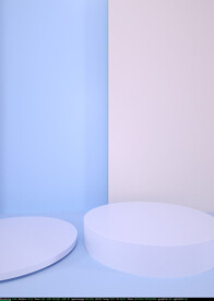 C4D 展台背景