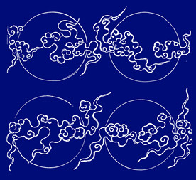 云朵线描