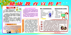 健康教育宣传栏 展板