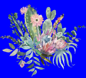 植物水彩画