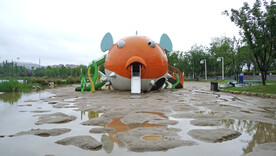 公园沙滩