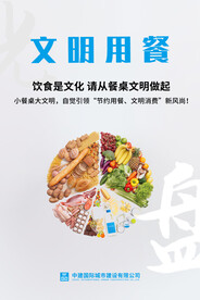食堂宣传标语海报